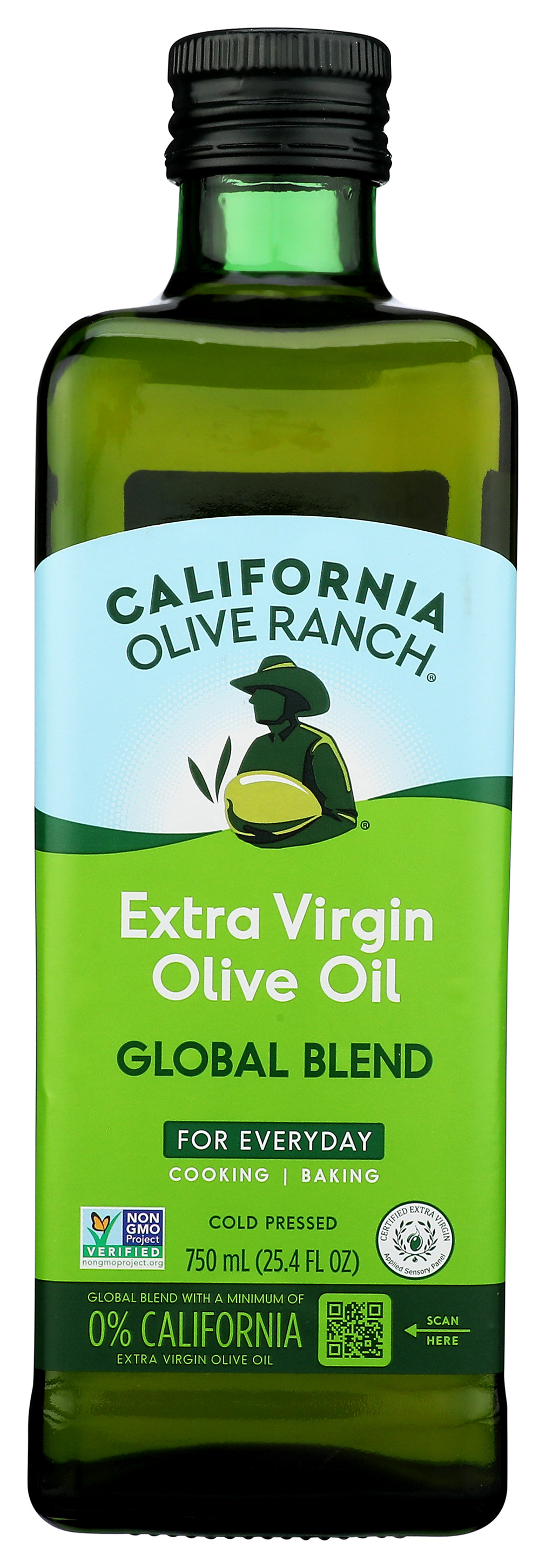 Extra Virgin Olive Oil Global Blend By California Ranch 750 Ml Bottle
