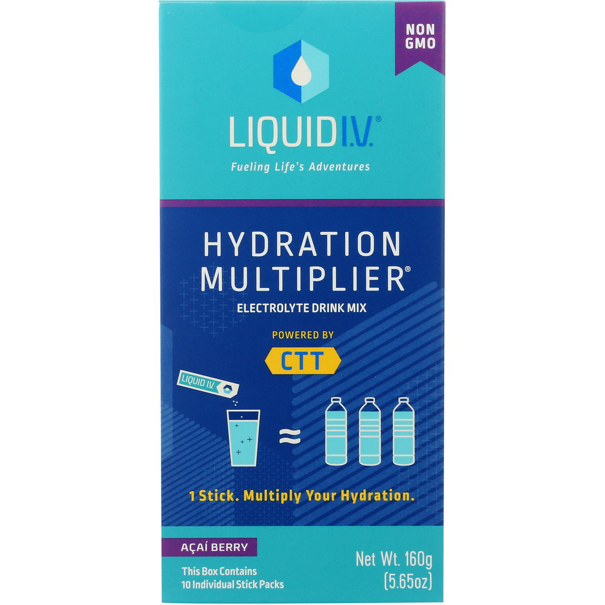 Liquid I.V. Hydration Multiplier Acai Berry 10 Packs