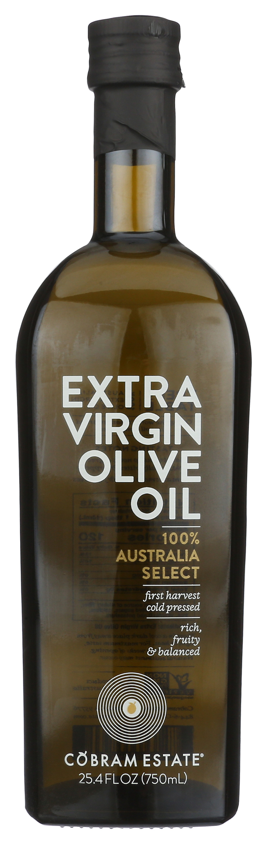 750Ml Cobram Estate Australia Select Extra Virgin Olive Oil 25.4 Oz