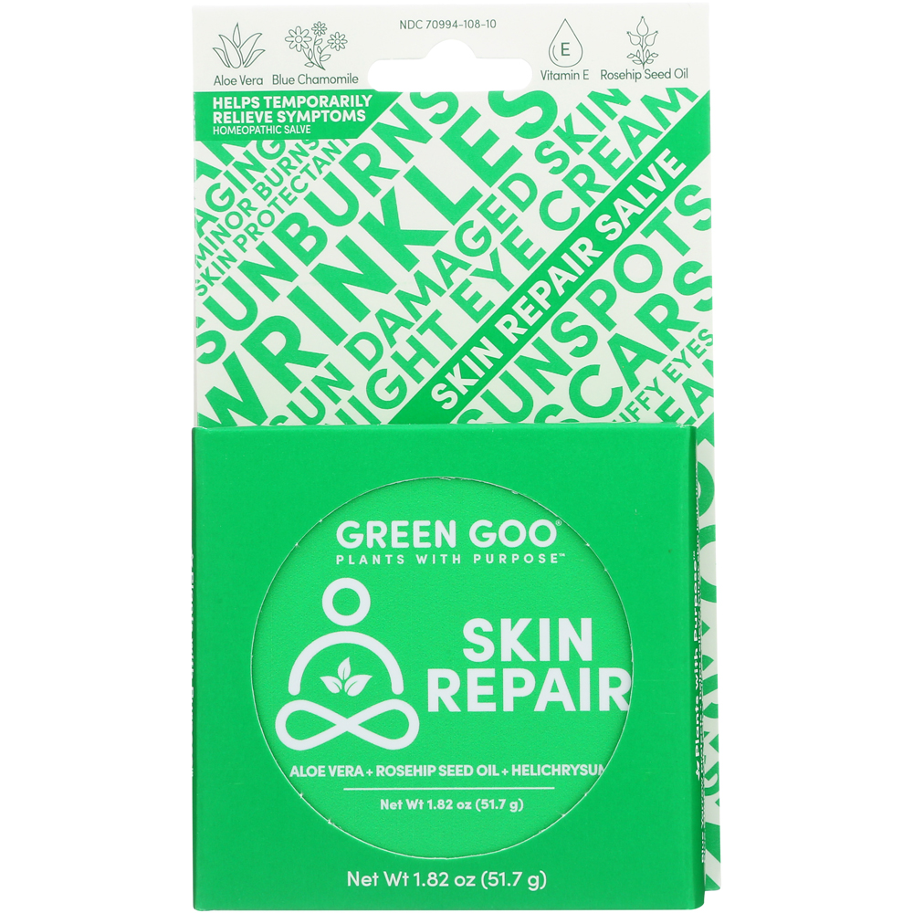 Natural Skin Repair Salve Green Goo 1.82 Oz Tin