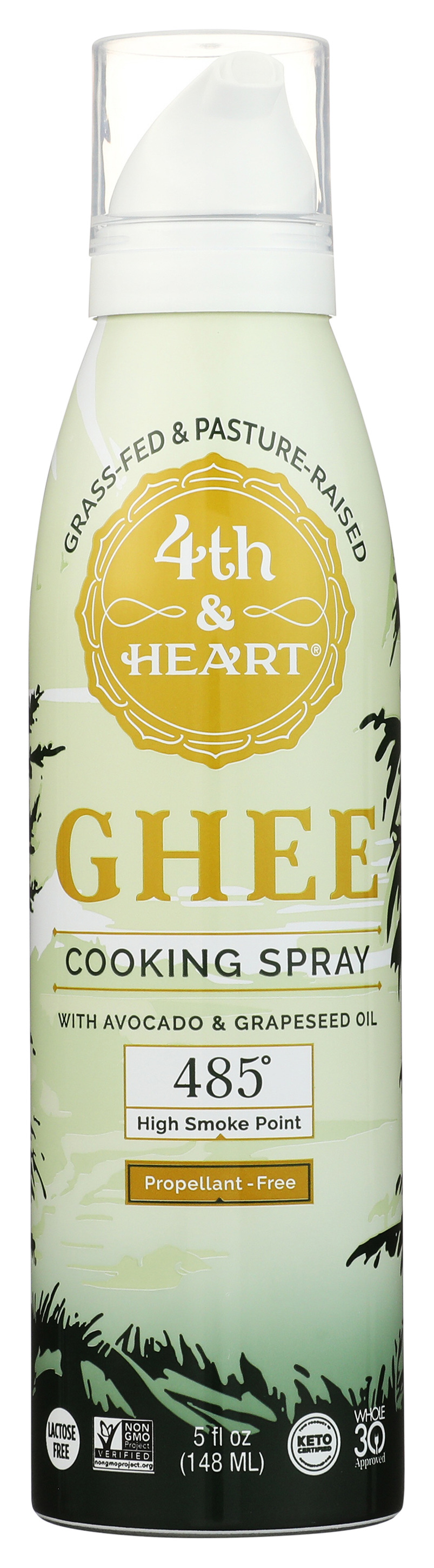 4Th Heart Ghee Spray Cooking Oil With Avocado And Grapeseed Oils
