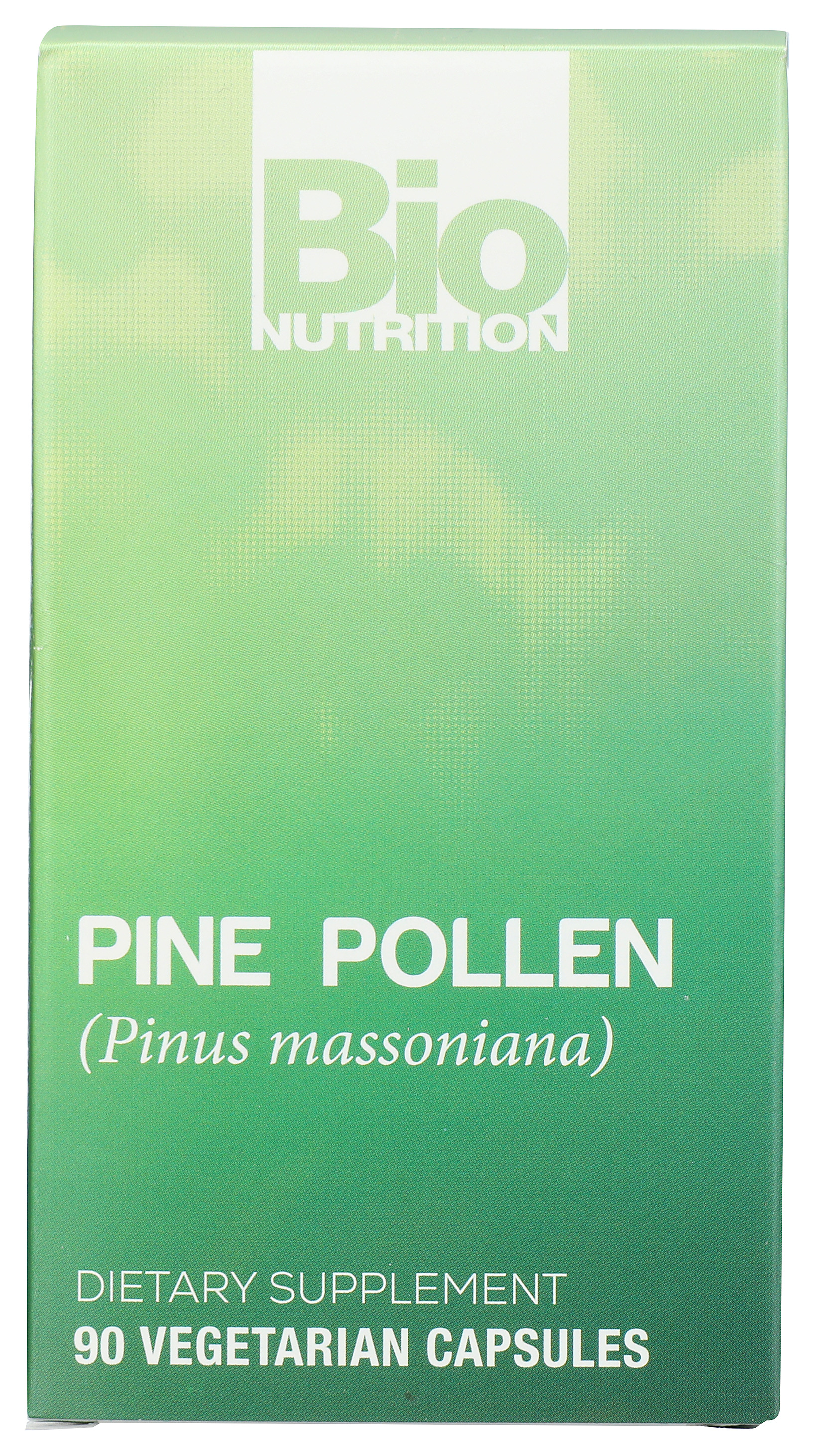 Bio Nutrition Pine Pollen Dietary Supplement 90 Vegetarian Capsules