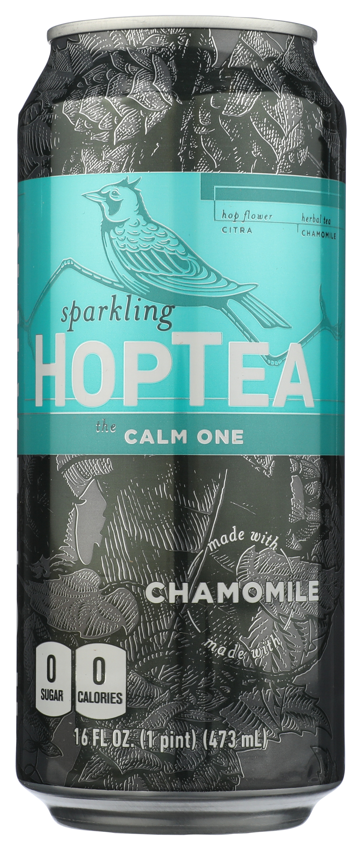 Hoplark Sparkling Hoptea The Calm One Herbal Chamomile Tea 16 Oz