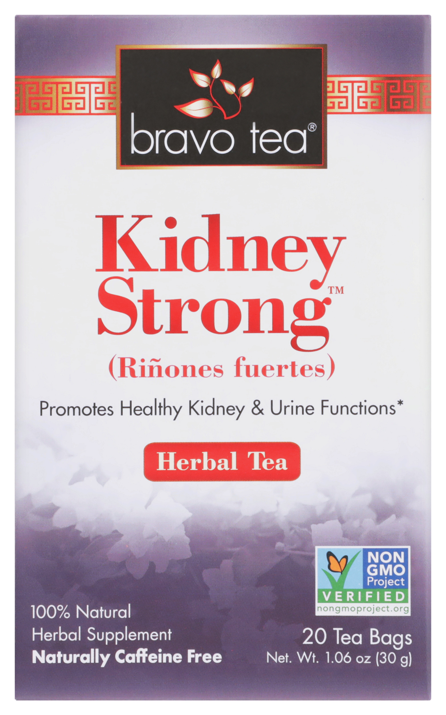 Bravo Tea Kidney Strong Herbal 20 Bags Supplement Natural