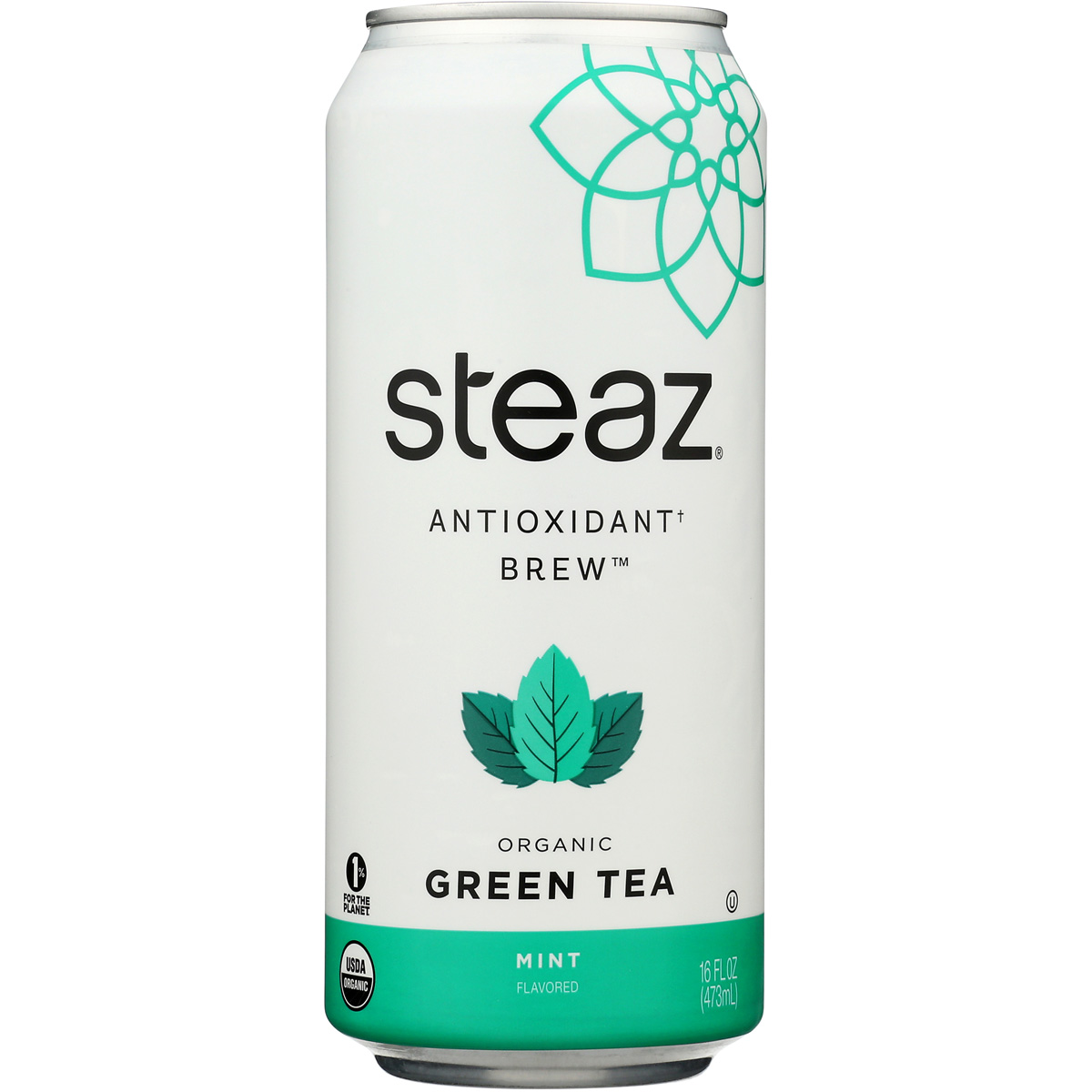 Steaz Organic Iced Green Tea Mint
