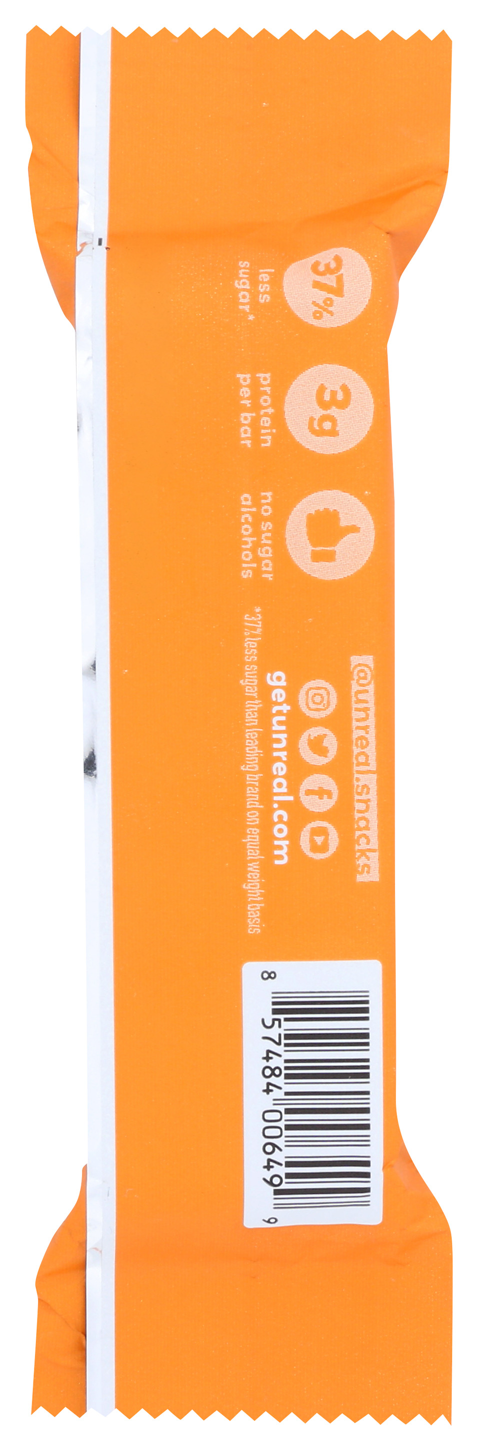 Unreal Dark Chocolate Caramel Peanut Nougat Bar 3G