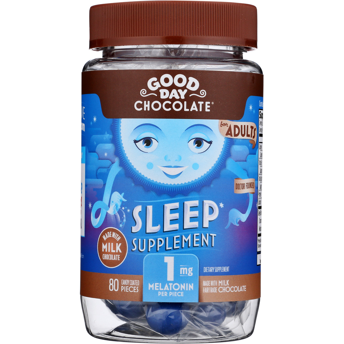 Good Day Chocolate Sleep Supplement Melatonin 80 Pieces