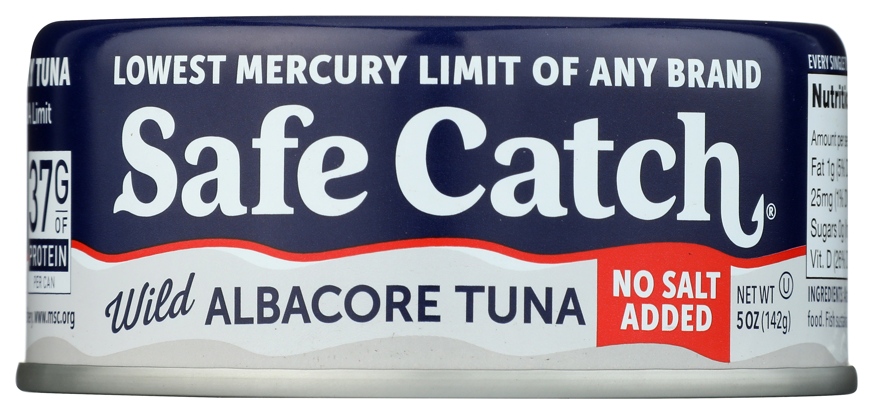 Wild Albacore Tuna Safe Catch No Salt Added 5 Oz