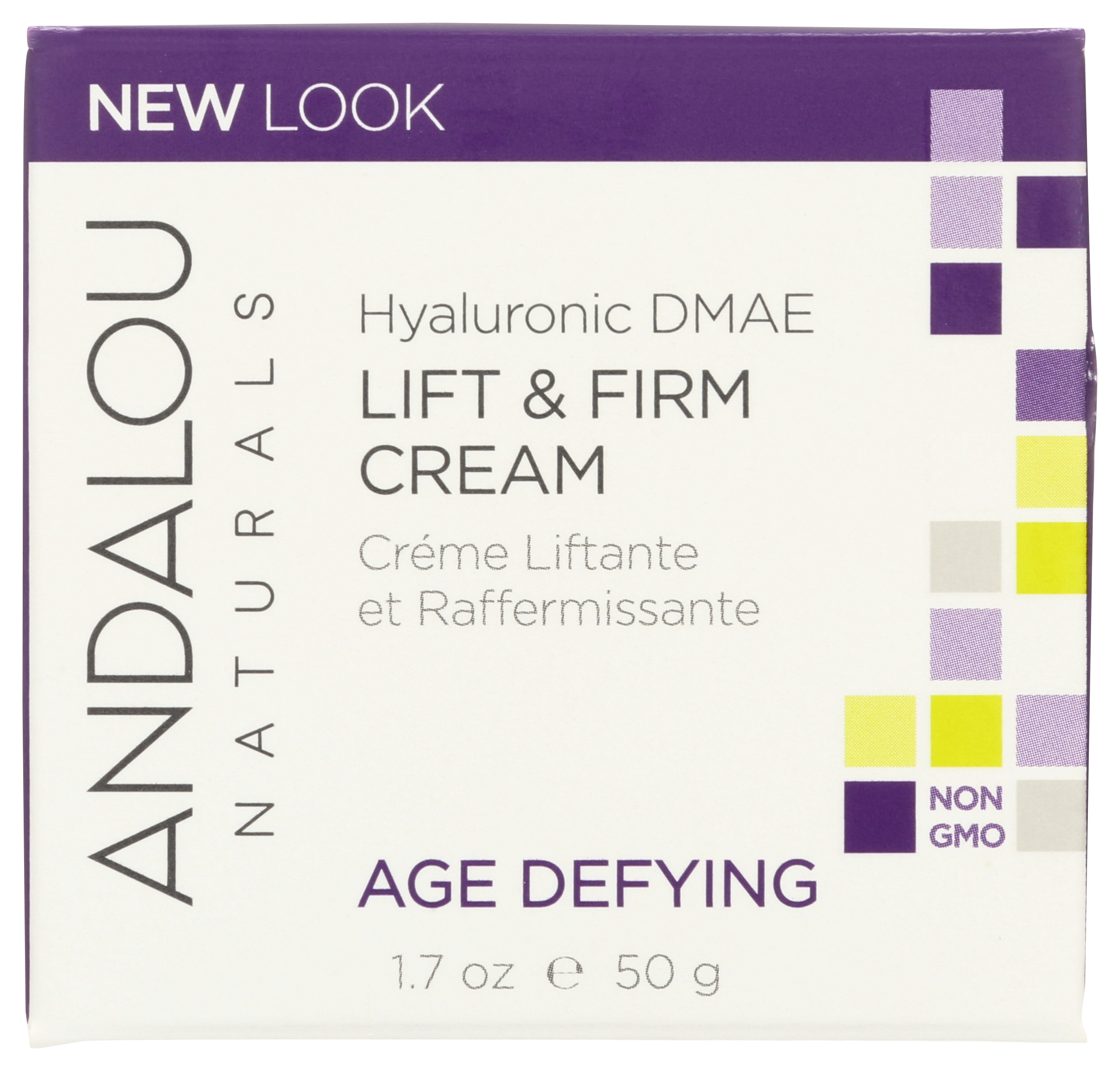 Age Defying Lift And Firm Cream By Andalou Naturals 1.7 Oz Hyaluronic