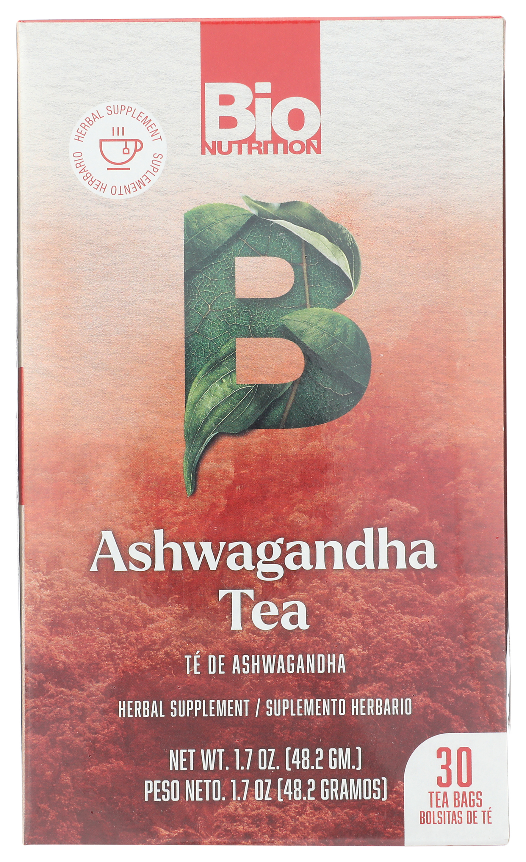 Bio Nutrition Ashwagandha Herbal Tea 30 Bags