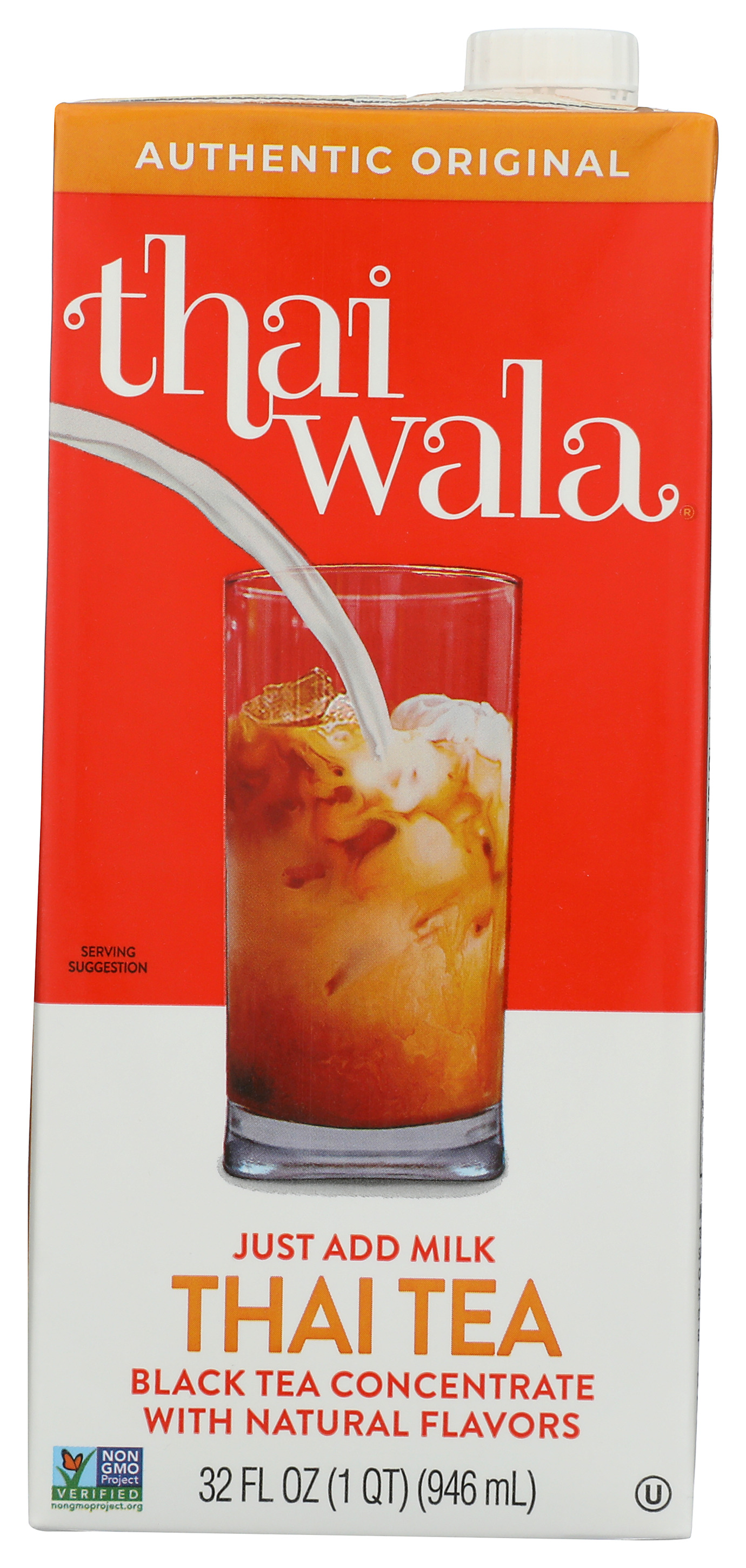 Thaiwala Thai Tea Black Concentrate 32 Fl Oz