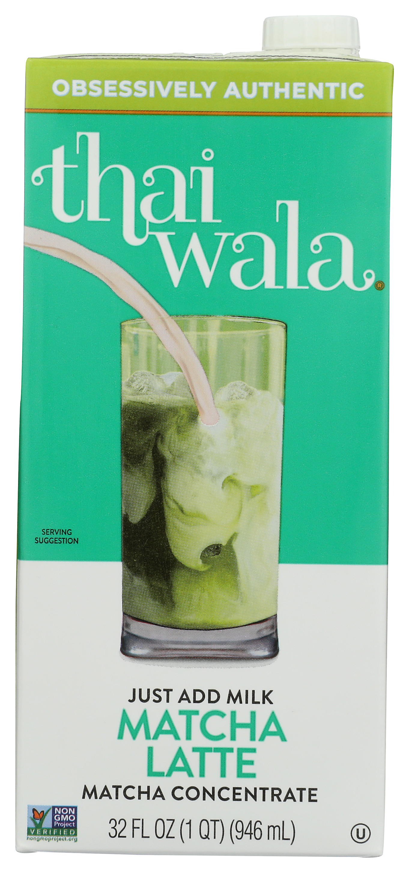 Thai Wala Matcha Latte Concentrate 32 Fl Oz Tea