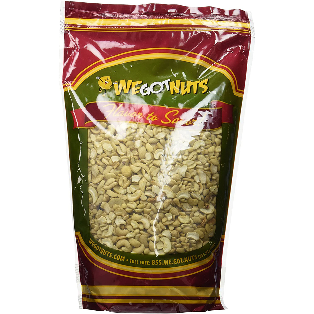 Wegotnuts Raw Cashew Pieces 5 Lb Bulk Cashews