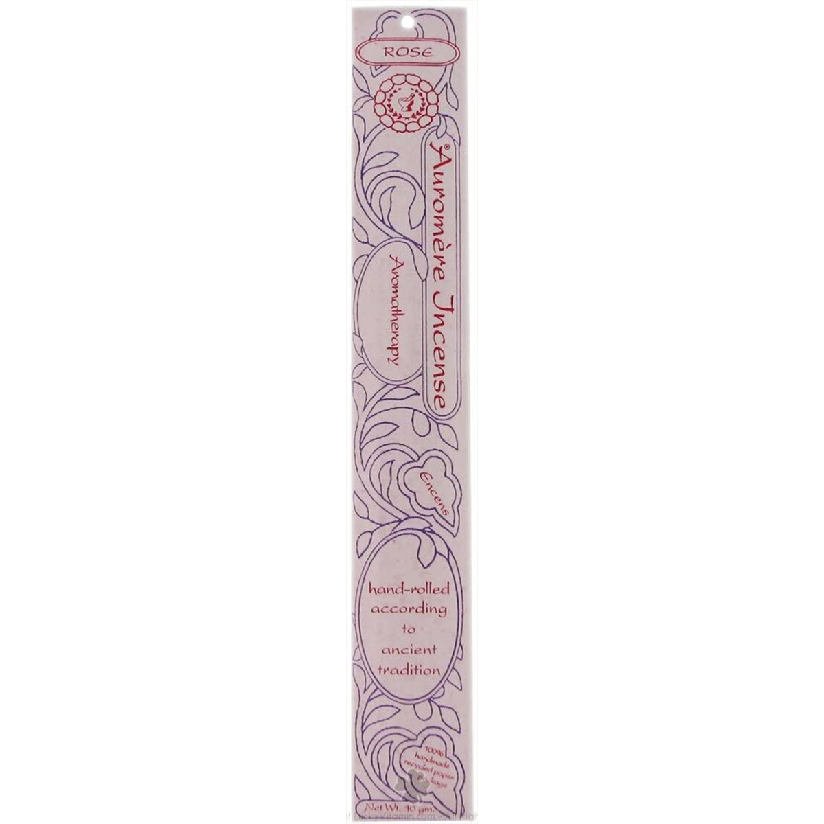 Auromere Aromatherapy Rose Incense Sticks