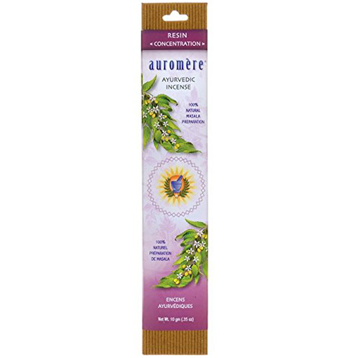 Auromere Ayurvedic Incense Resin Concentration
