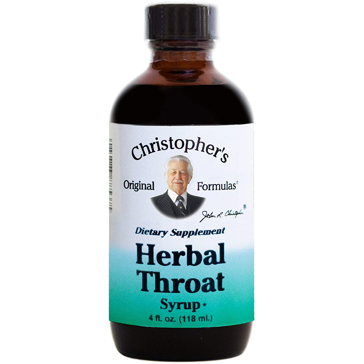 Dr Christopher'S Original Formulas Herbal Throat Syrup Liquid 4 Oz