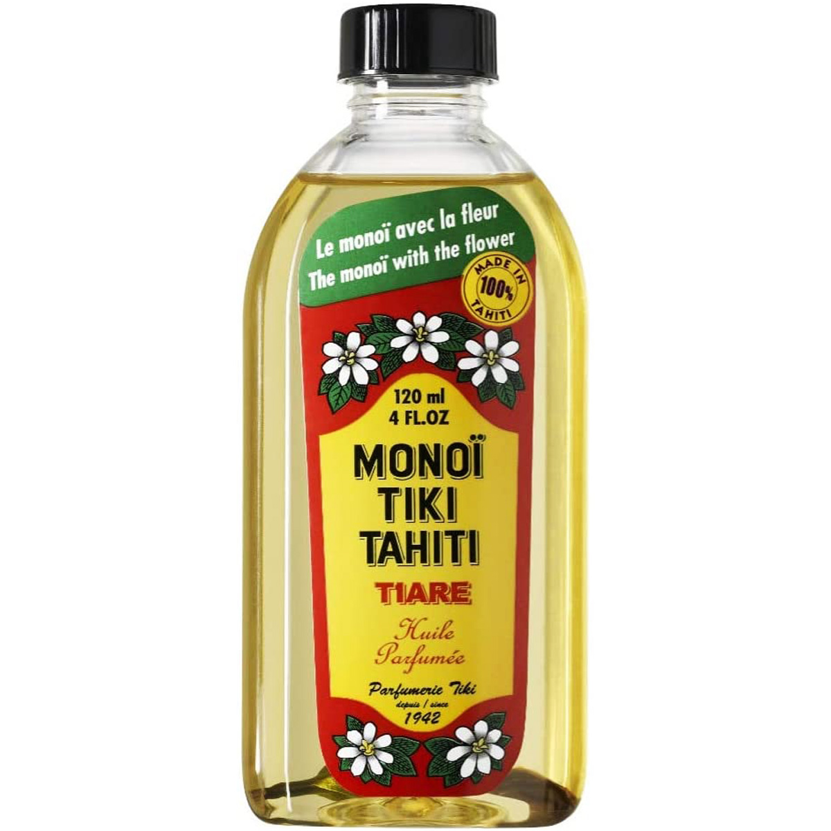 Monoi Tiare Tiki Tahiti Oil 4 Fl Oz