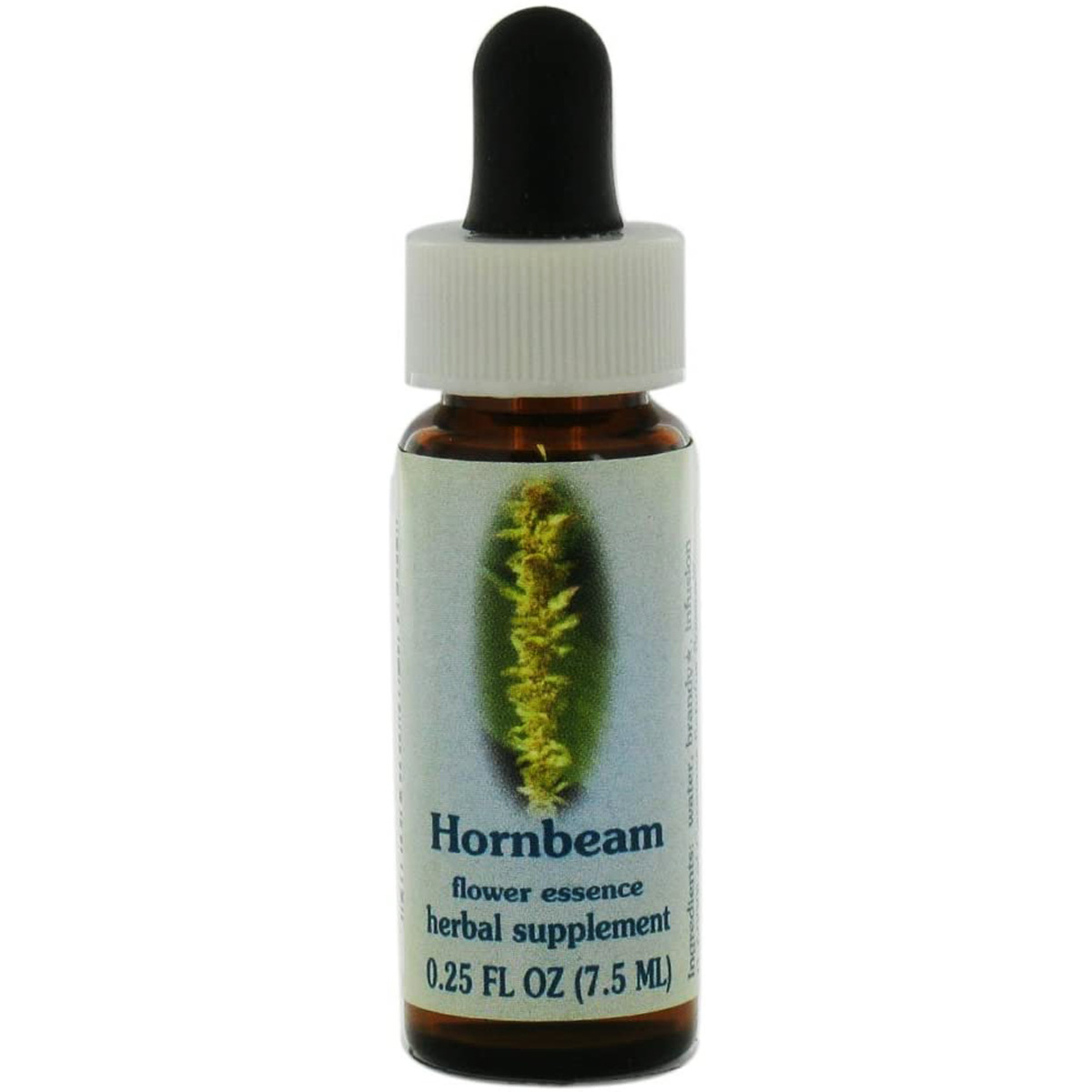 Flower Essence Services Hornbeam Herbal Supplement Dropper 0.25 Fl Oz 5
