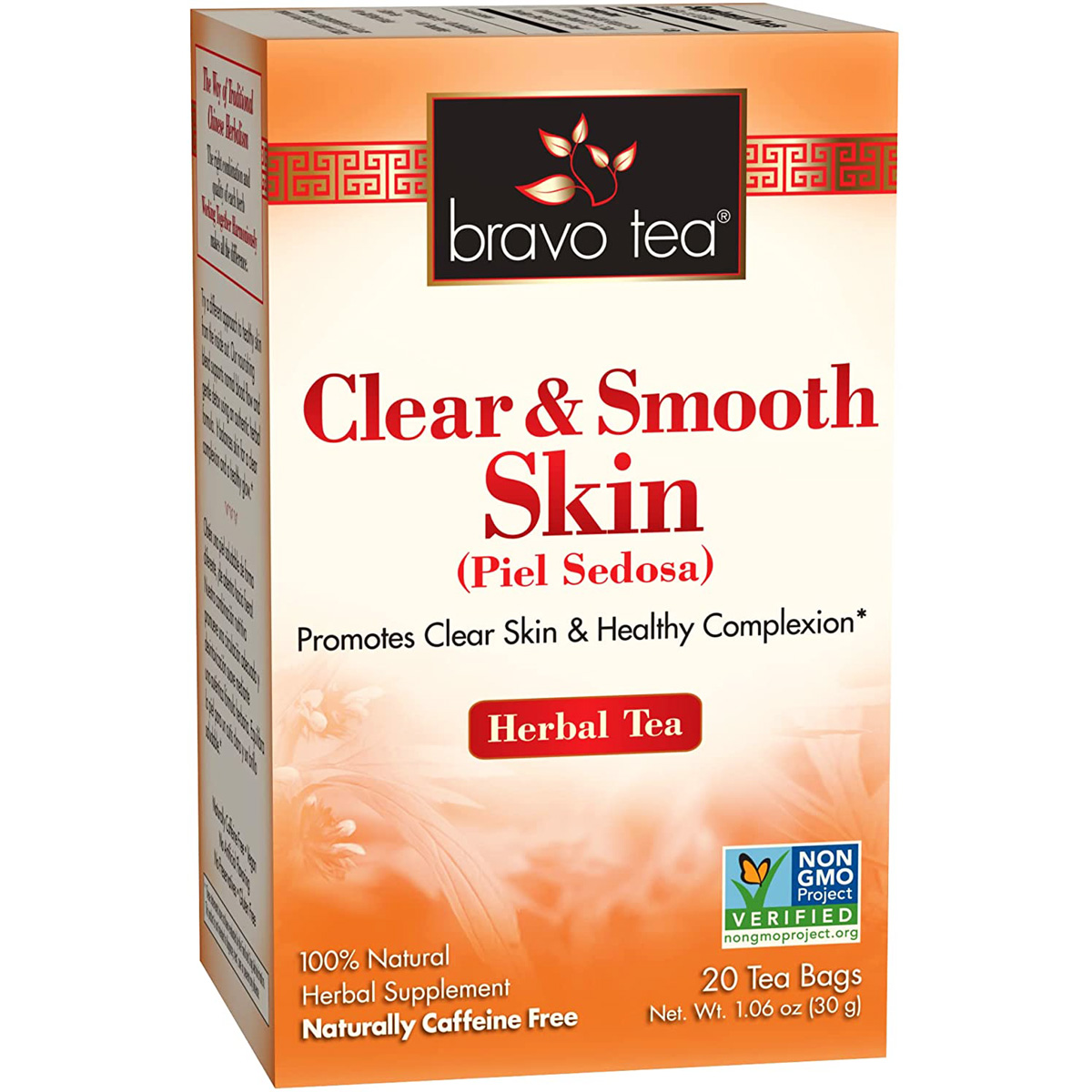 Clear & Smooth Skin Herbal Tea By Bravo 20 Bags