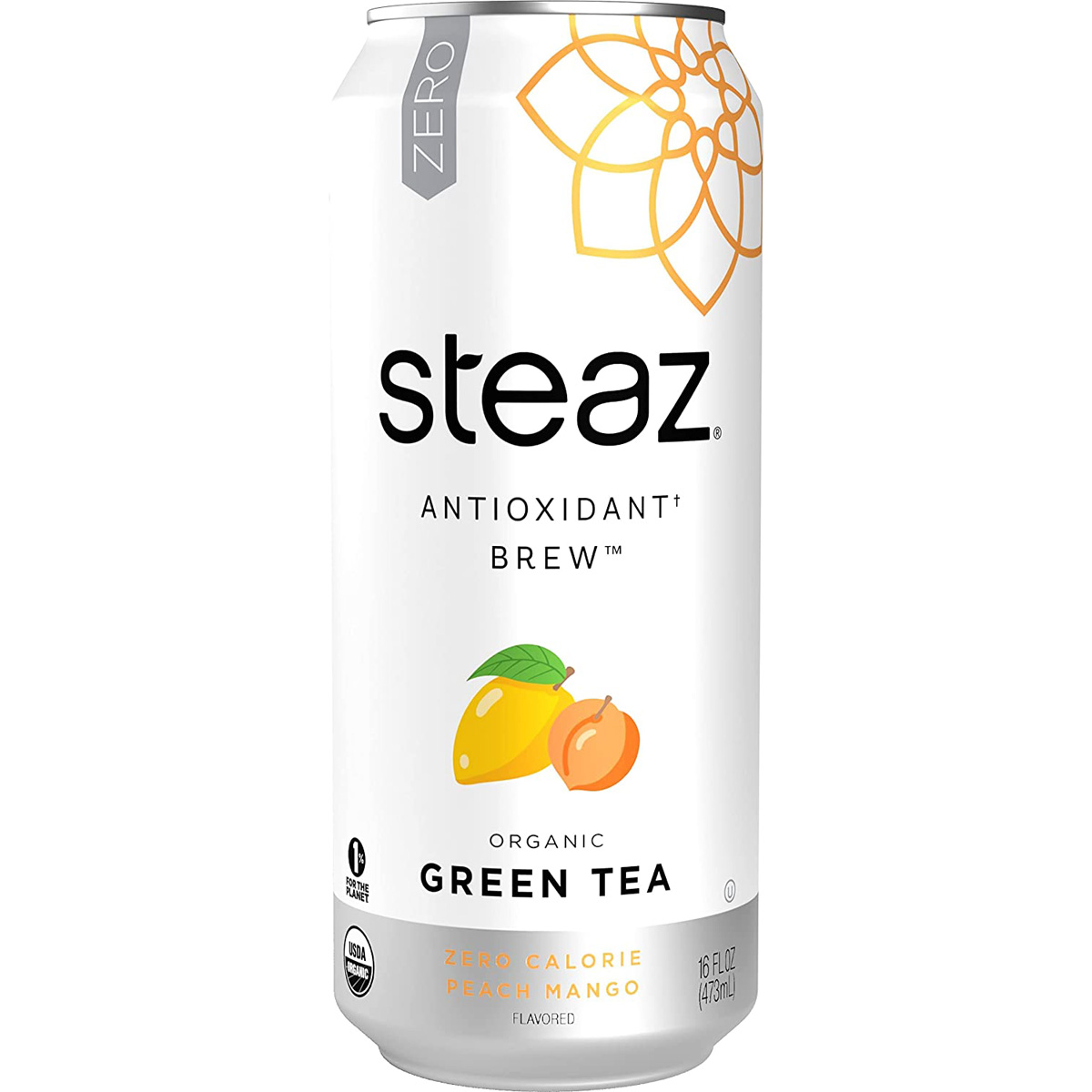 Z Antioxidant Brew Organic Green Tea Peach Mango Zero Calori