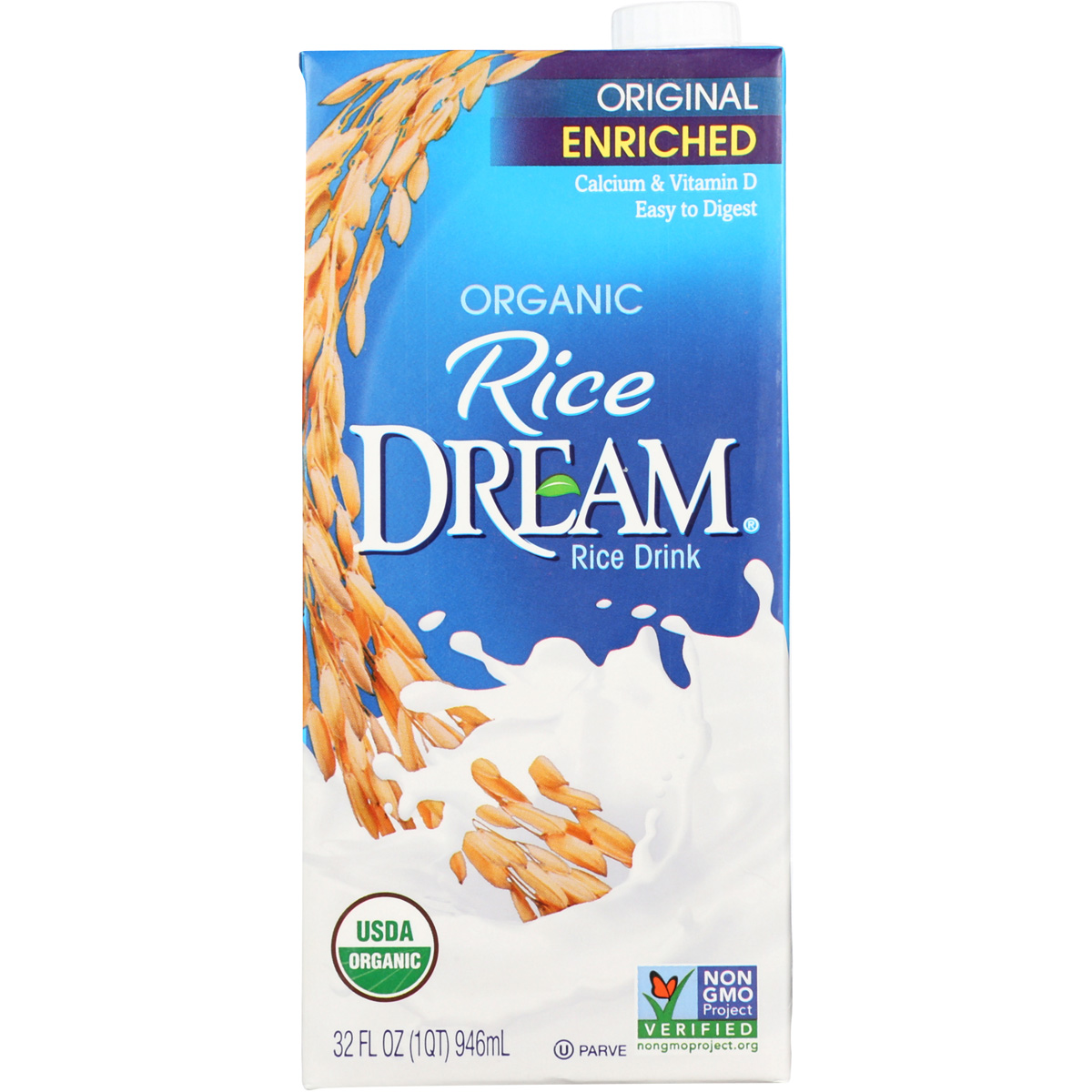 Rice Dream Organic Rice Drink Original 32 Ounce - Bild 2 von 2