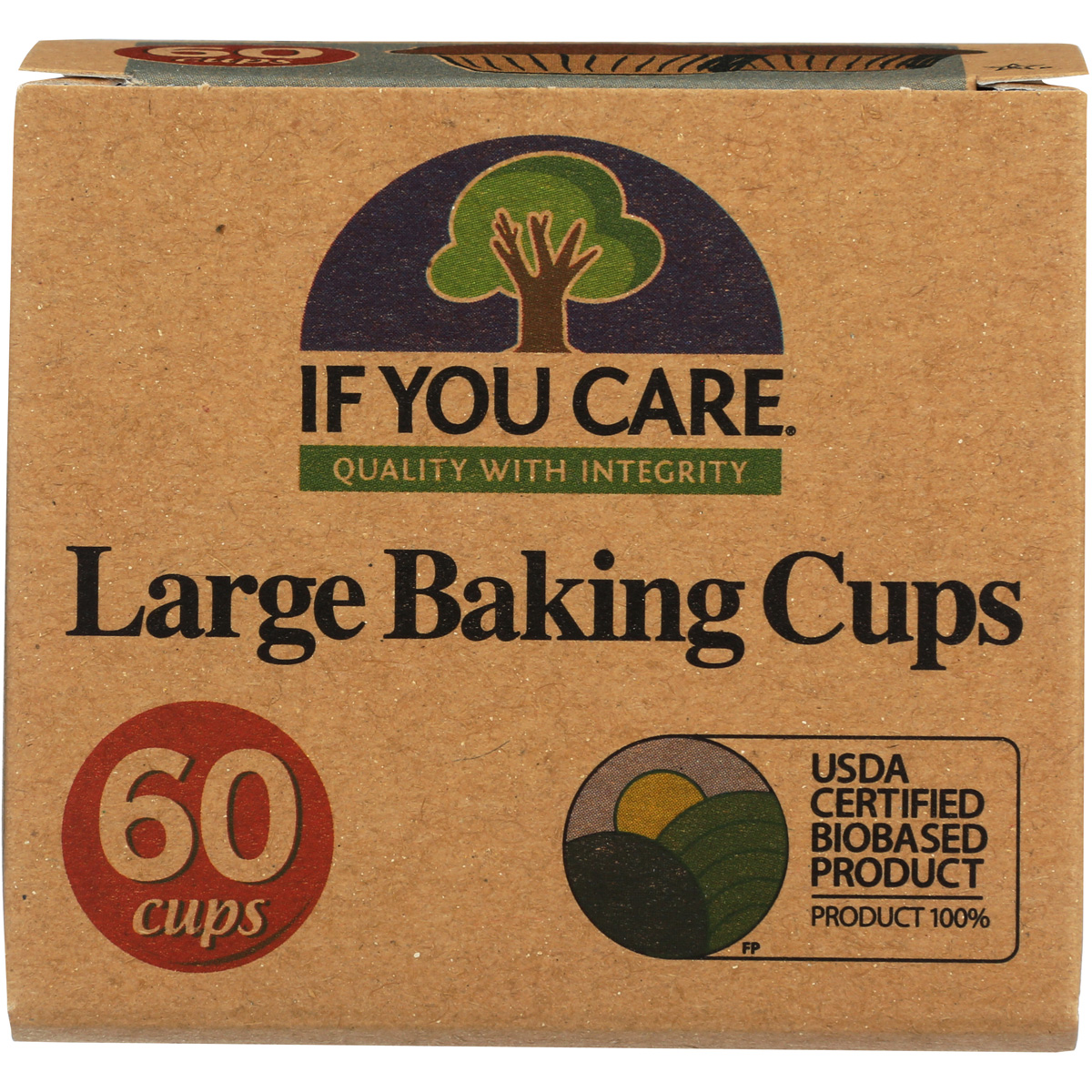 If You Care Backförmchen Braun 2,5 Zoll 60 Ct - Bild 2 von 3