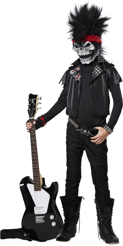 Rock N Roll Dead Man Rockin Punk Zombie Undead Halloween Costume