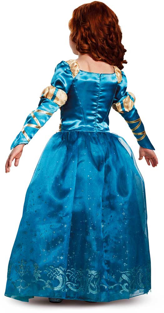 Girl's Disney Princess Prestige Merida Brave Dress Costume Toddler 3t