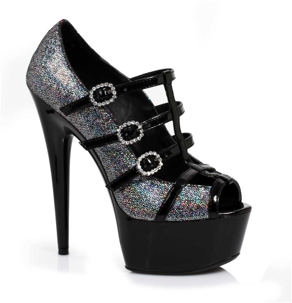 glitter stripper shoes