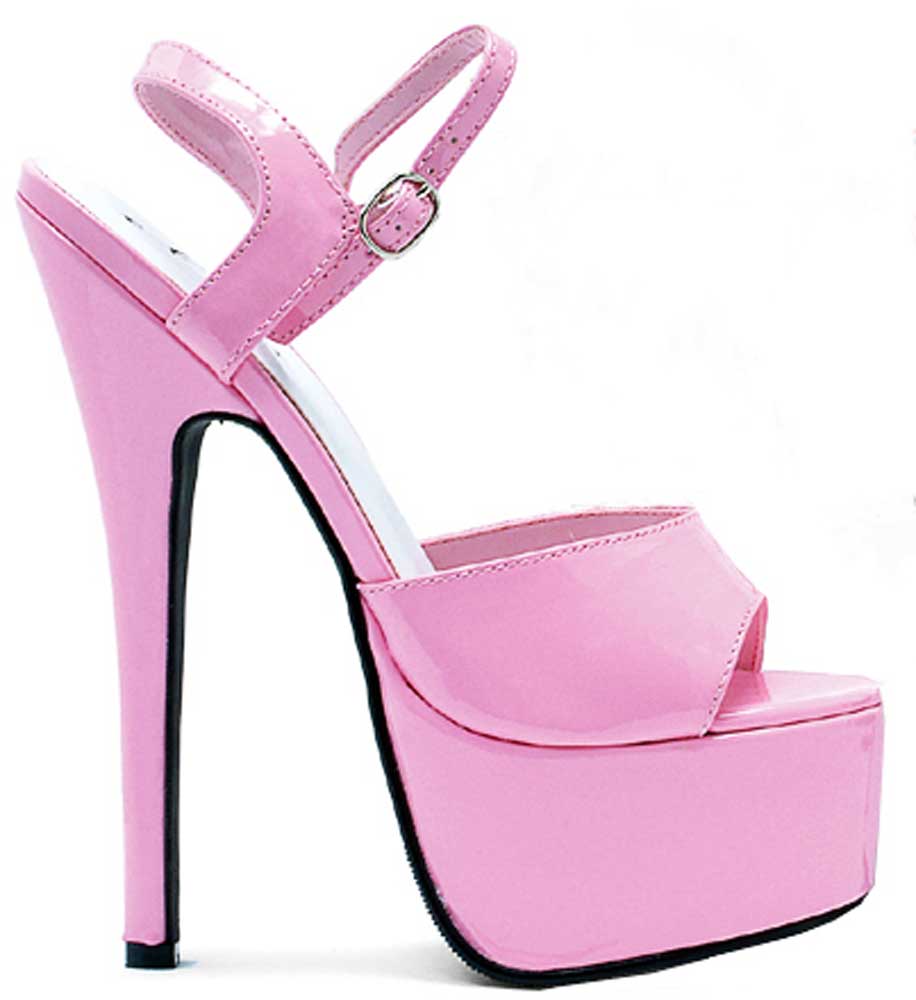 open toe ankle strap high heels