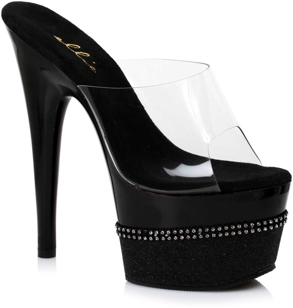 Sexy Rhinestone Glitter Platform Adult Clear Upper Mule High Heels Shoes Adult Platform Donna 444830 Sexy Rhinestone Glitter Platform Adult Clear Upper Mule High Heels Shoes Adult Platform Donna 444830