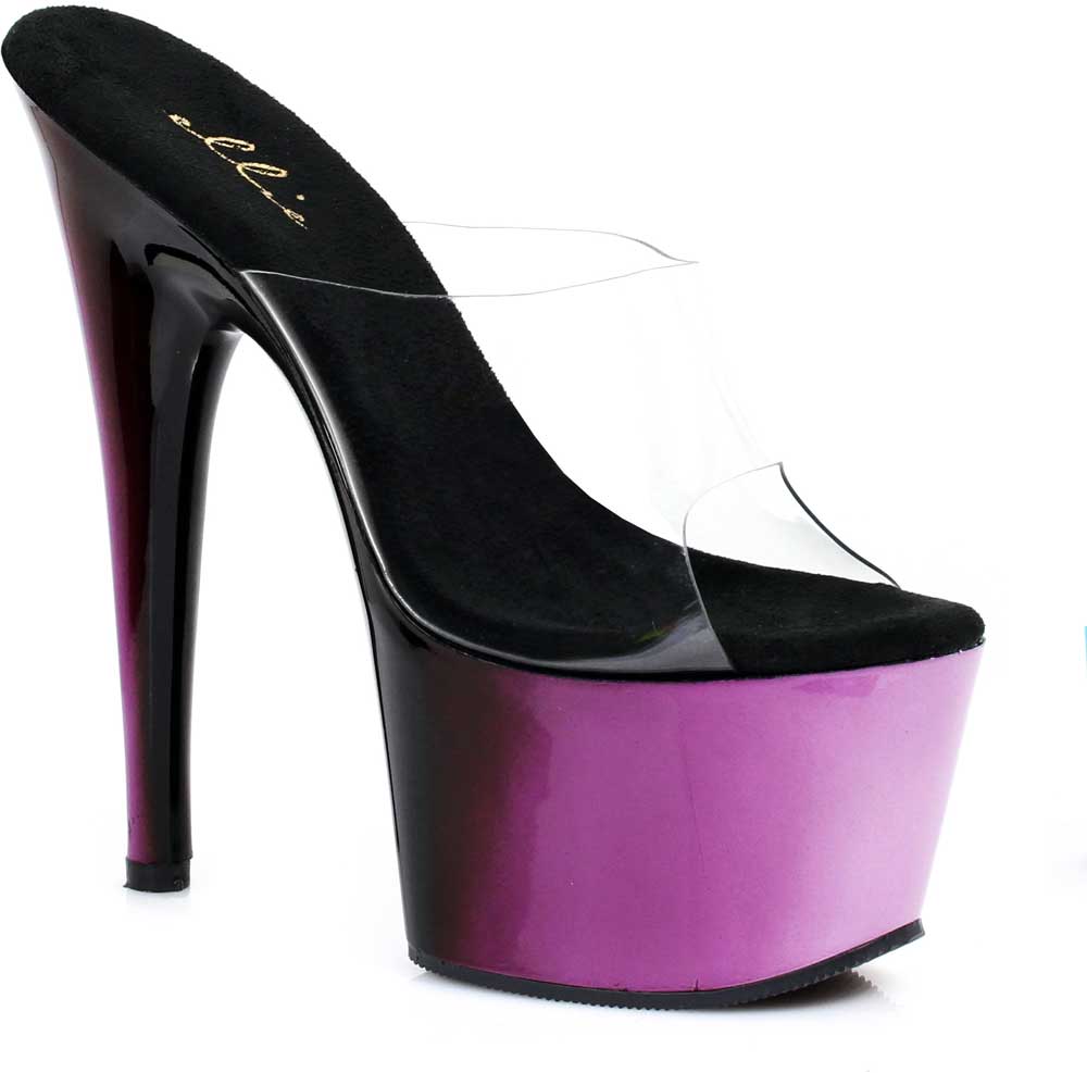 Sexy Ombre Mule Platform Stilettos Two Tone Slip On Mule Ombre High Heels Shoes Adult Donna c2eb34 Sexy Ombre Mule Platform Stilettos Two Tone Slip On Mule Ombre High Heels Shoes Adult Donna c2eb34