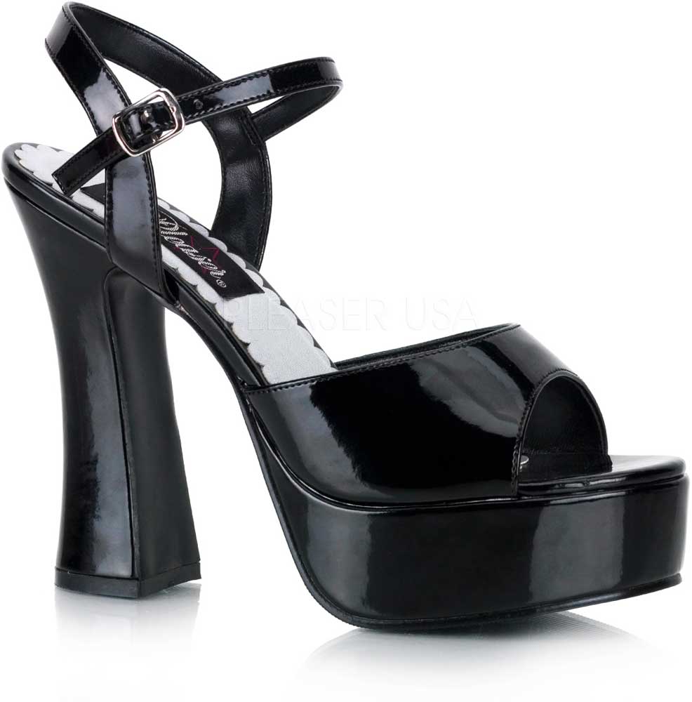 Sexy Open Toe Platform Ankle Strap Sandals Chunky High Heels Shoes ...