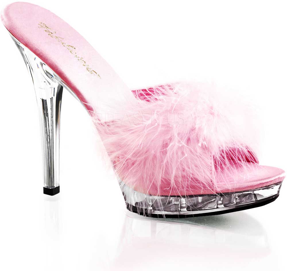 stiletto mule slides