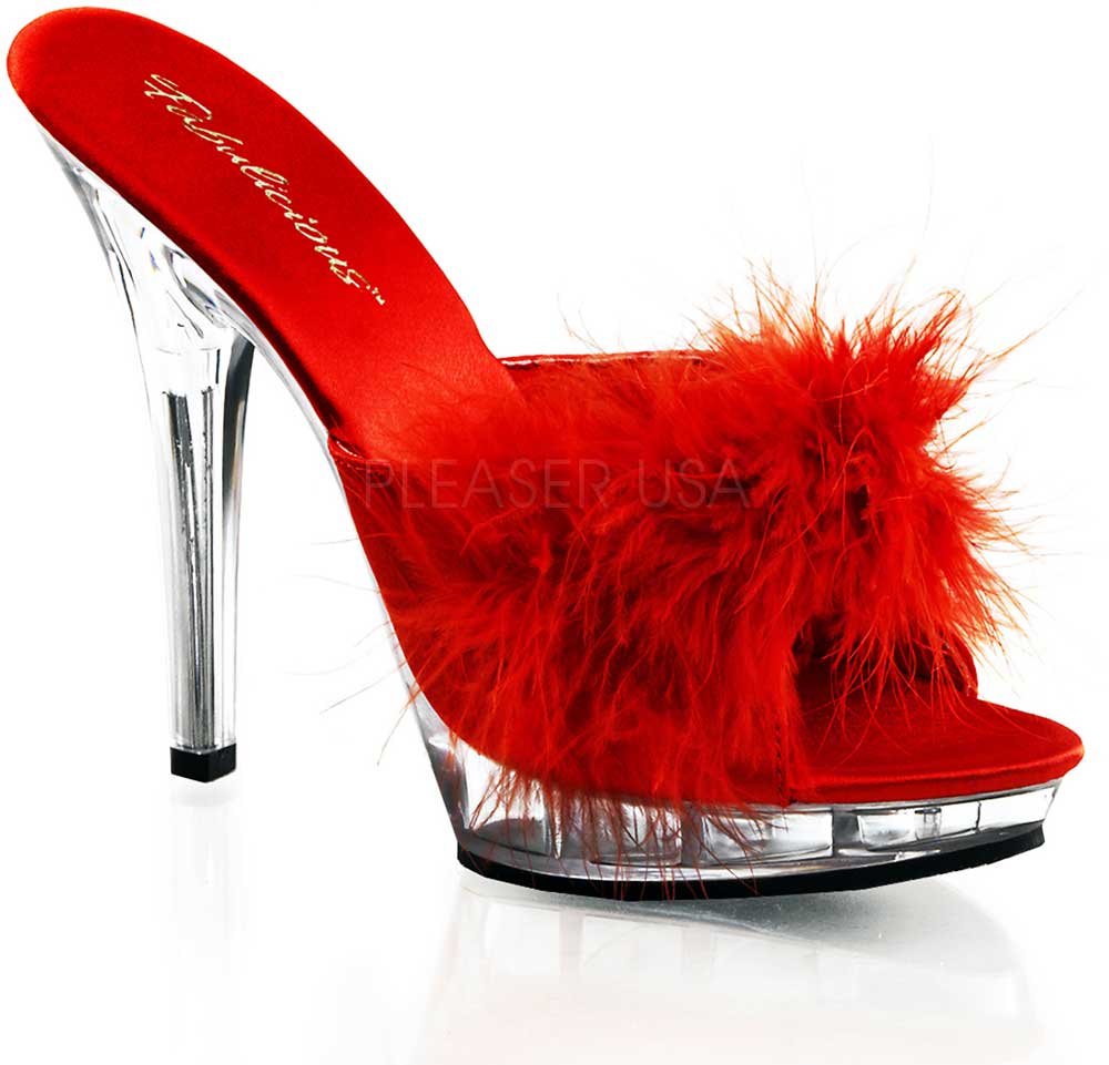 stiletto mule slides