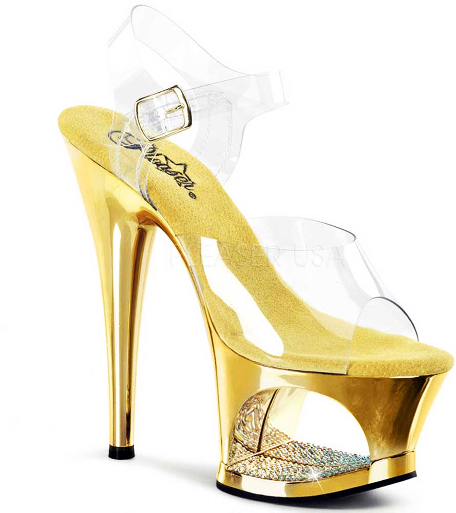 Rhinestone Metálico Tobillo Plataforma Zapato Taco Alto Tira al Tobillo Metálico Zapatos mujeres adultas d5b02b Rhinestone Metálico Tobillo Plataforma Zapato Taco Alto Tira al Tobillo Metálico Zapatos mujeres adultas d5b02b