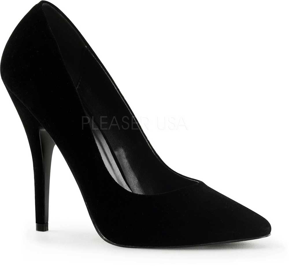 Classic Pointed Toe Stiletto Pumps Business Casual High Heels Shoes ...