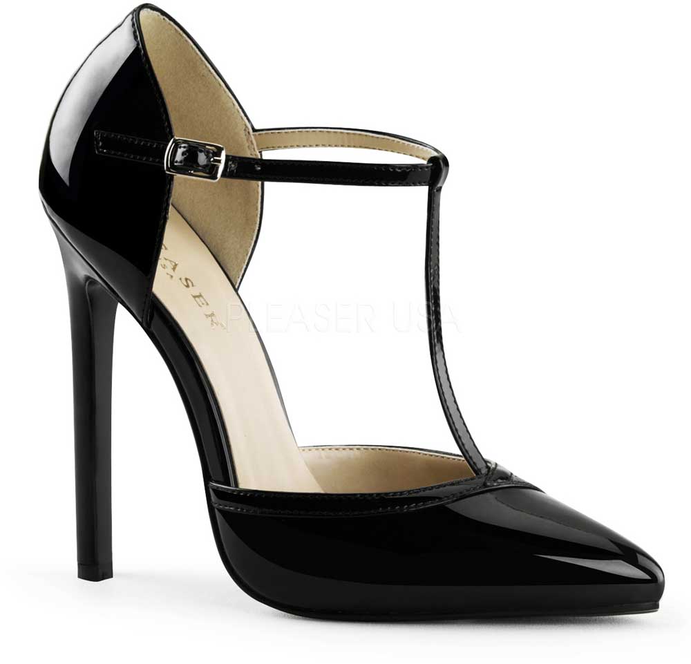 Classy Elegant T-Strap D'Orsay Pumps Sexy Stiletto High Heels schuhe Adult damen Classy Elegant T-Strap D'Orsay Pumps Sexy Stiletto High Heels schuhe Adult damen