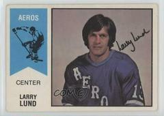 Larry Lund Hockey Cards 1974 O-Pee-Chee WHA Prices