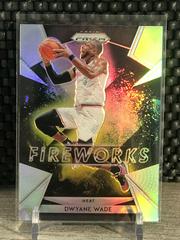 Dwyane Wade [Silver Prizm] Basketball Cards 2018 Panini Prizm Fireworks Prices