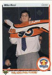 Mike Ricci #355 Hockey Cards 1990 Upper Deck Prices