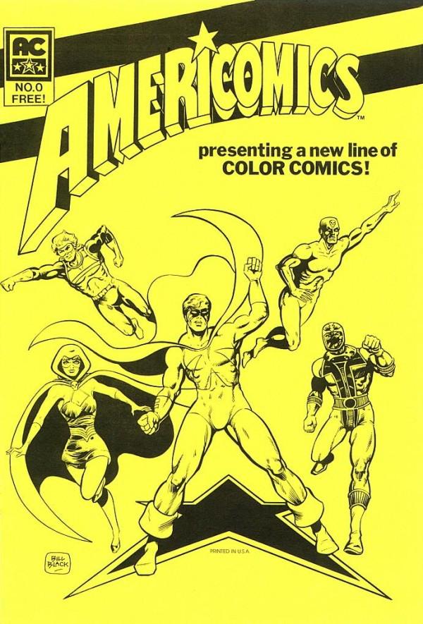 Americomics #0 (1982) Comic Books Americomics