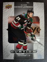 Oliver Ekman-Larsson Hockey Cards 2020 Upper Deck Ovation Prices