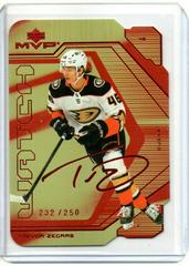 Trevor Zegras Hockey Cards 2021 Upper Deck MVP Colors and Contours Prices