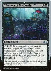 Rumors of My Death [Foil] Magic Unstable Prices