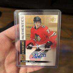 Kirby Dach [Autograph Gold] #107 Hockey Cards 2019 SP Prices