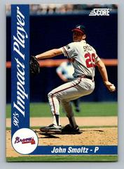 John Smoltz Baseball Cards 1992 Score Impact Players Prices
