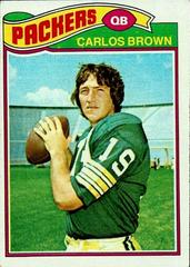 Carlos Brown #104 Football Cards 1977 Topps Prices
