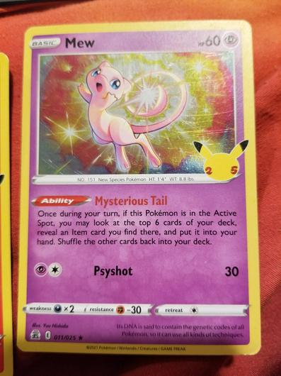 Mew | Ungraded | Pokemon Celebrations