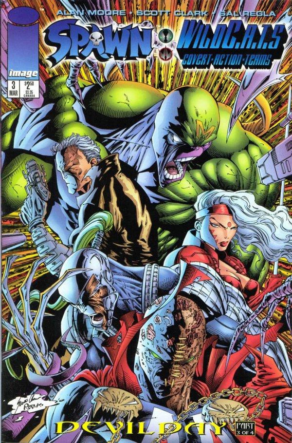 Spawn / WildC.A.T.s #3 (1996) Comic Books Spawn / WildC.A.T.S